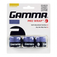 Overgrip Gamma Pro Wrap - Azul - 3 unid
